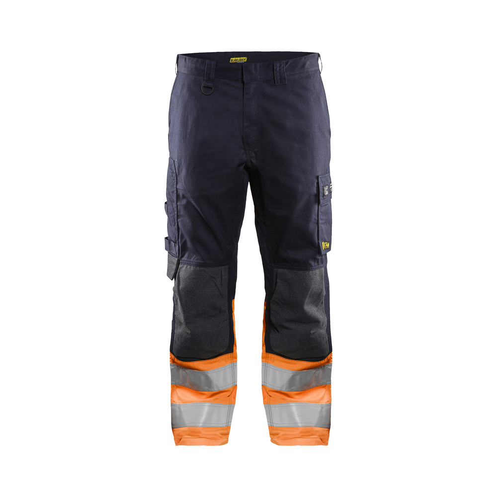 Pantalon multinormes inhérent 1488 Marine/Orange fluo Blaklader - 148815138953C
