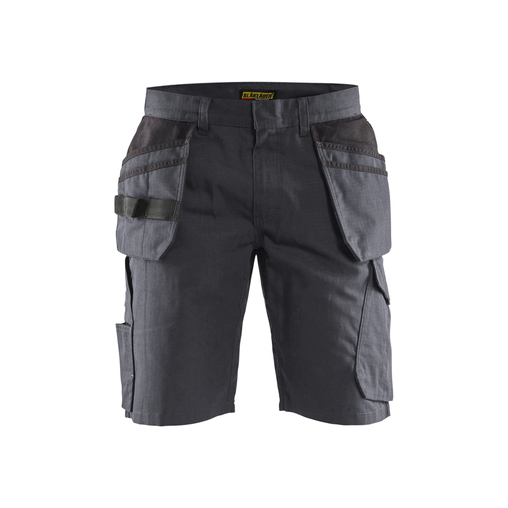 Short maintenance avec poches flottantes Blåkläder 1494 Gris moyen/Noir Blaklader - 149413309699C