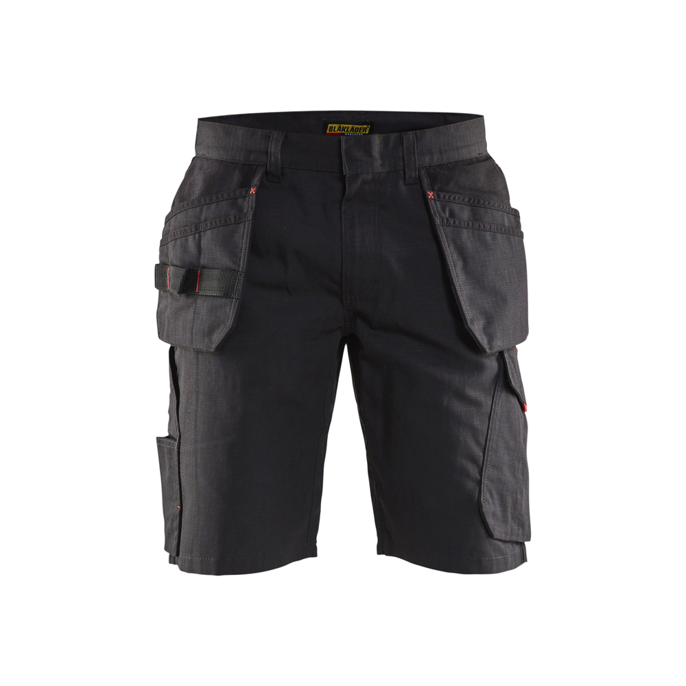 Short maintenance avec poches flottantes 1494 Noir/Rouge Blaklader - 149413309956C