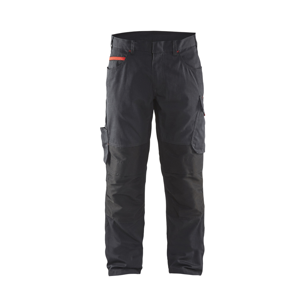 Pantalon maintenance +stretch 1495 Noir/Rouge Blaklader - 149513309956C