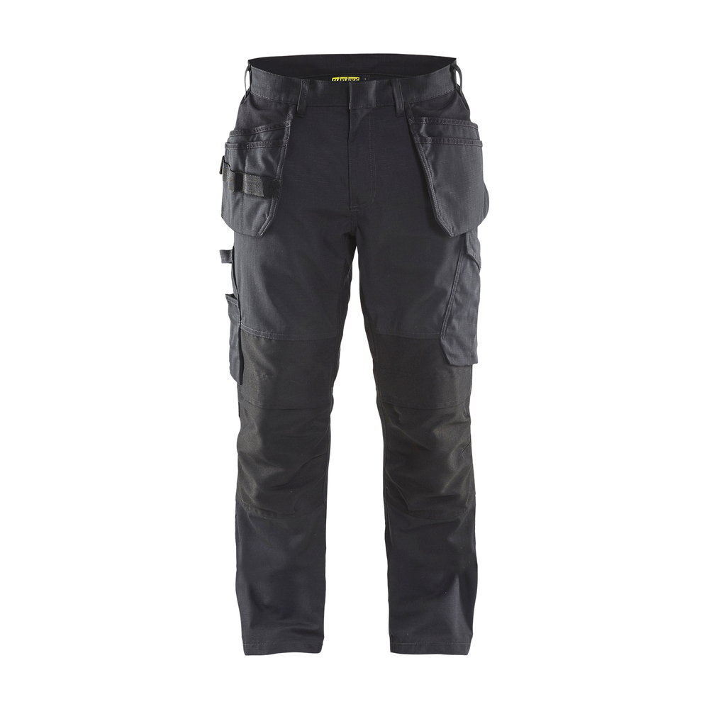 Pantalon maintenance +stretch avec poches flottantes 1496 Noir/Gris foncé Blaklader - 149613309998C