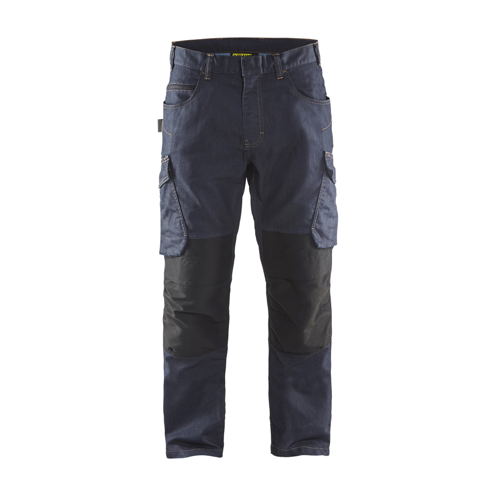 Pantalon  maintenance Denim Stretch 2D Blåkläder 1497 Marine/Noir Blaklader - 149711418999C