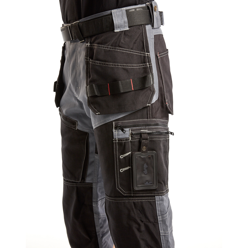 Pantacourt X 1500 1501 Gris clair/Noir - Blaklader - 150113709499C