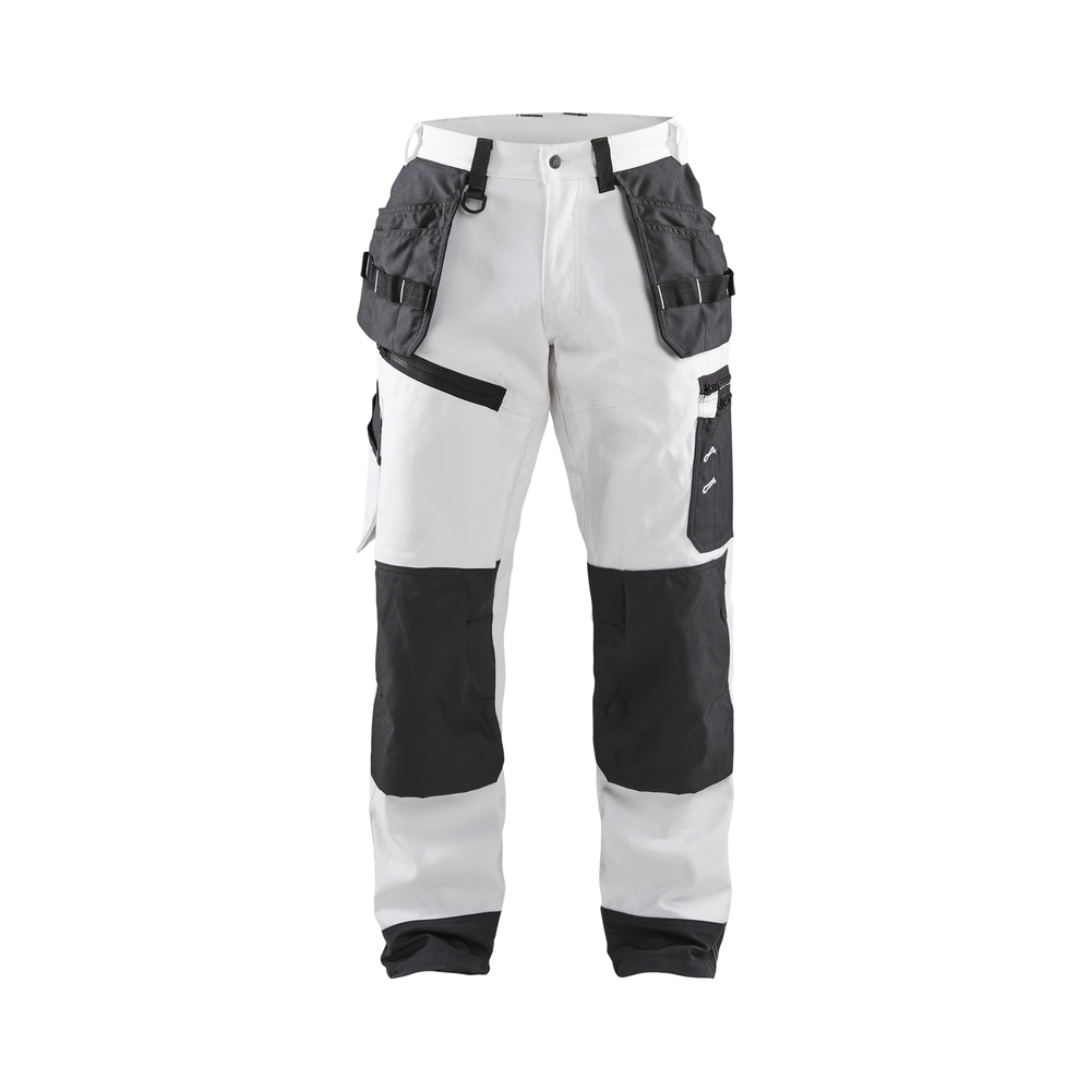 Pantalon X 1500 peintre 1510 Blanc/Gris foncé Blaklader - 151012101098C
