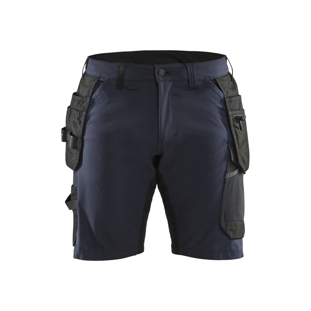 Short artisan stretch 4D 1520 Marine foncé/Noir Blaklader - 152016458699C