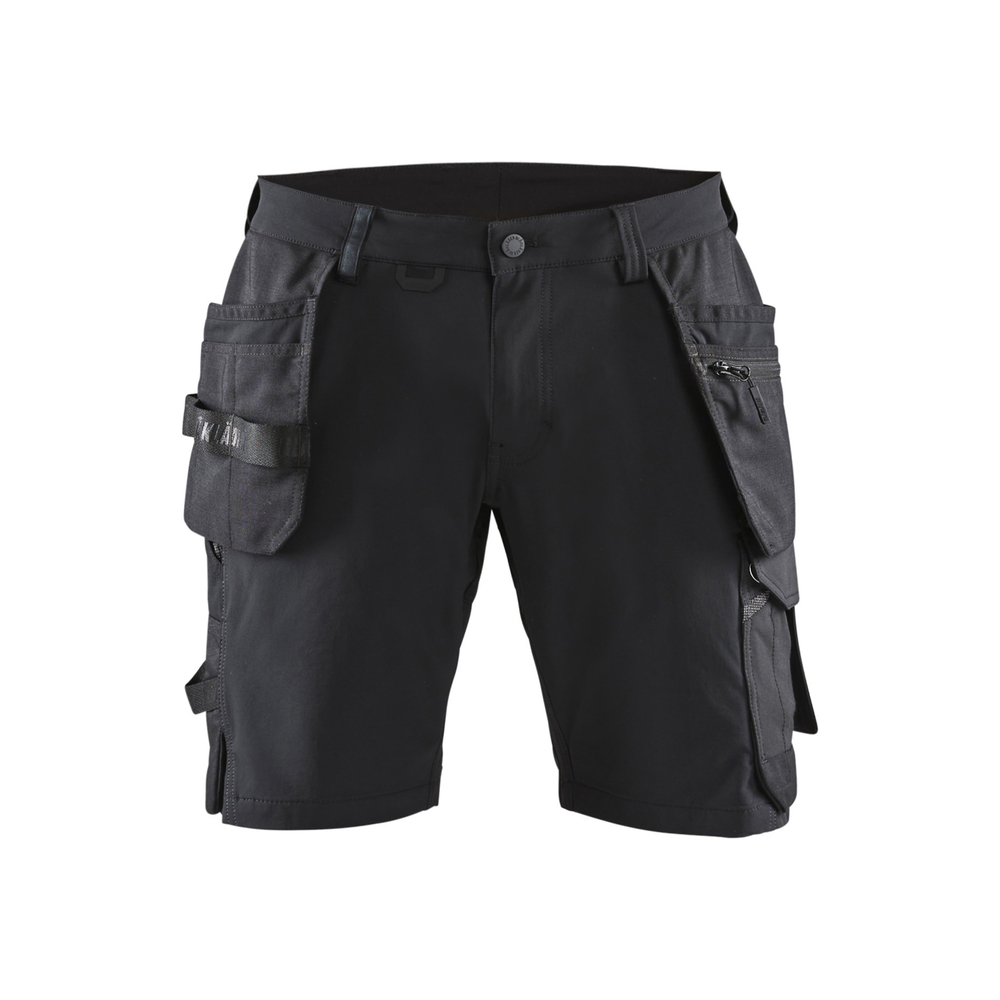 Short artisan stretch 4D 1520 Noir/Gris foncé Blaklader - 152016459998C