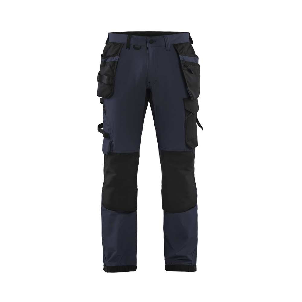 Pantalon artisan stretch 4D 1522 Marine foncé/Noir Blaklader - 152216458699C
