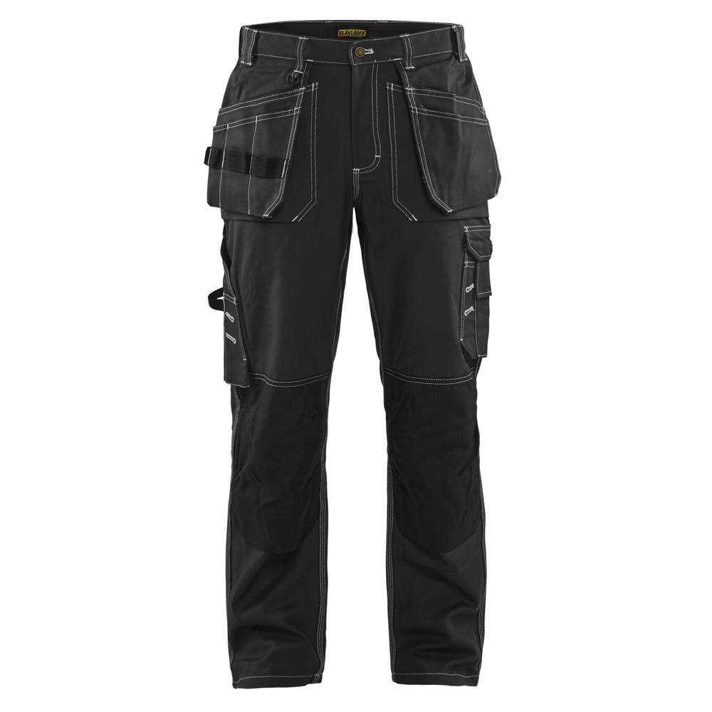 Pantalon artisan noir Blaklader 1530 coton - 153013709900C