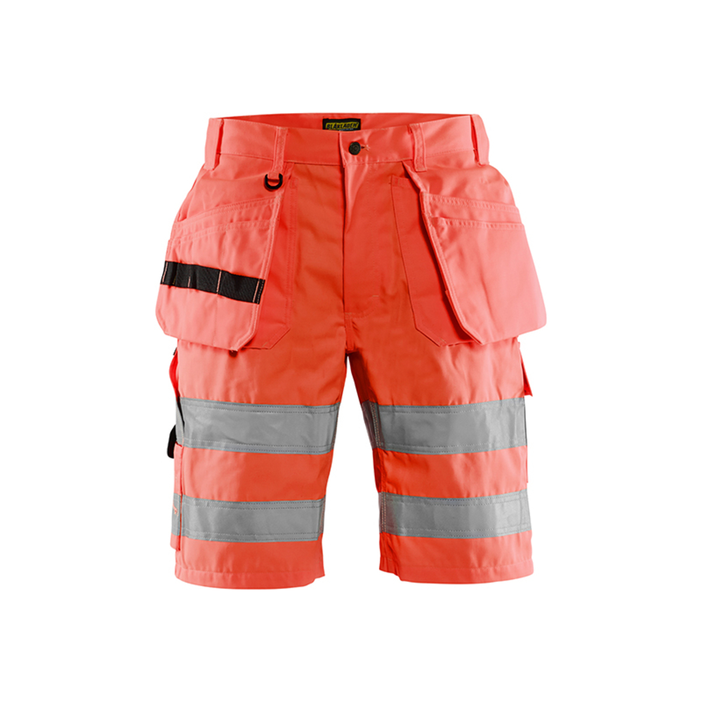 Short artisan haute-visibilité 1535 Rouge fluo - Blaklader - 153518115500C