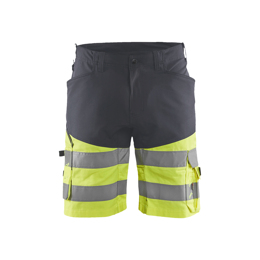 Short haute-visibilité +stretch 1541 Gris moyen/Jaune fluo Blaklader - 154118119633C