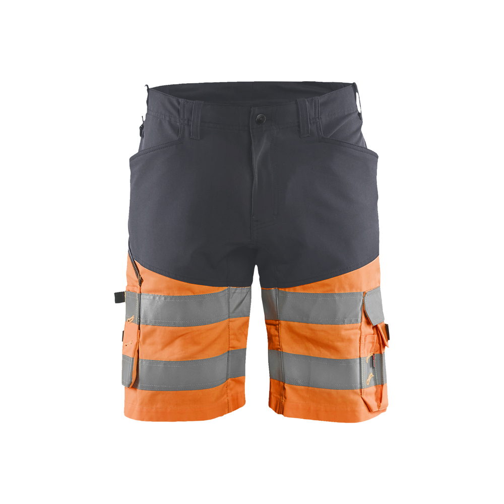 Short haute-visibilité +stretch 1541 Gris moyen/Orange fluo Blaklader - 154118119653C