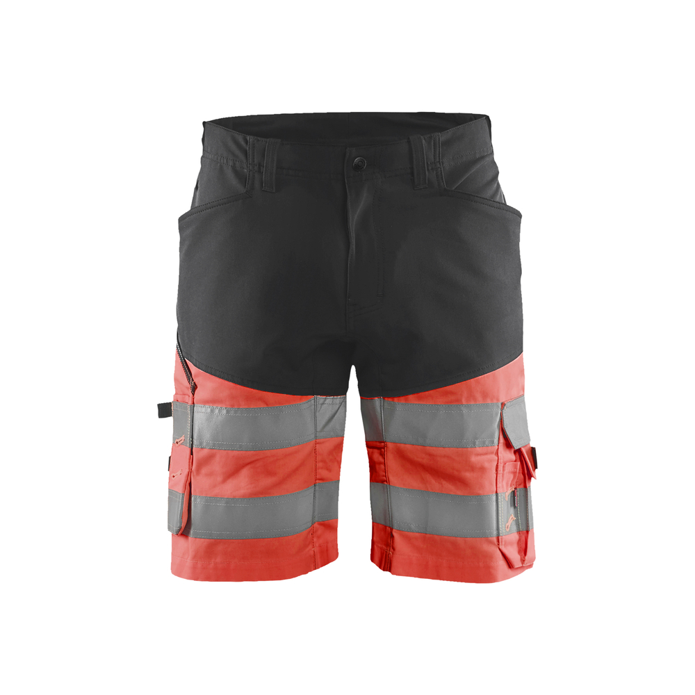 Short haute-visibilité +stretch Blåkläder 1541 Noir/Rouge fluo Blaklader - 154118119955C