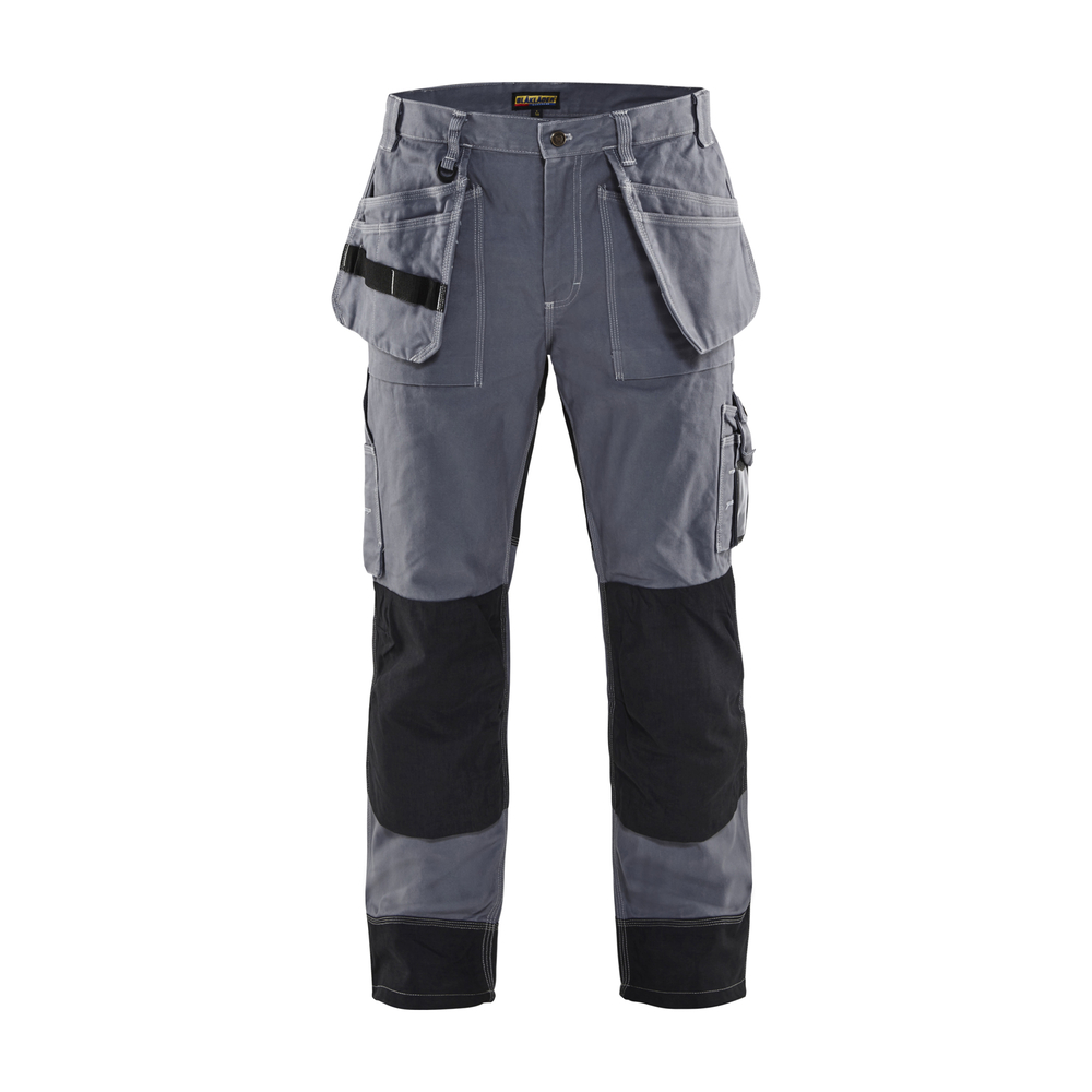 Pantalon Artisan Heavy Worker 1550 Gris clair/Noir Blaklader - 155013709499C