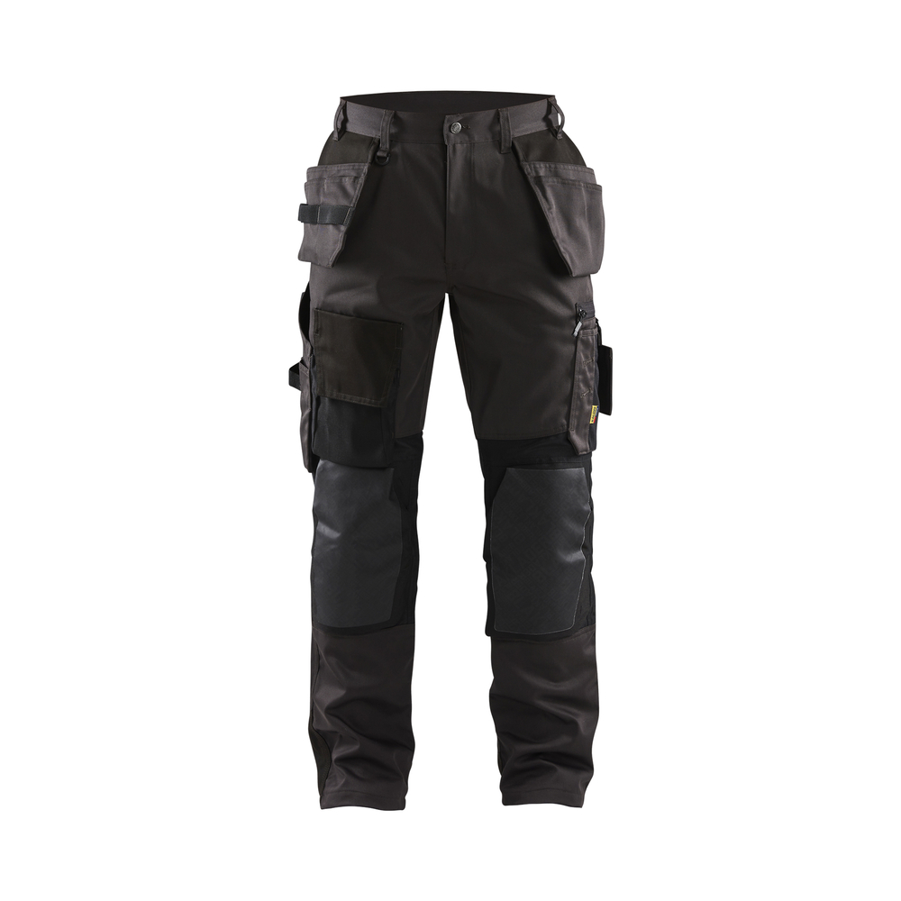 Pantalon artisan +stretch 1554 Gris Foncé/Noir Blaklader - 155418609899C