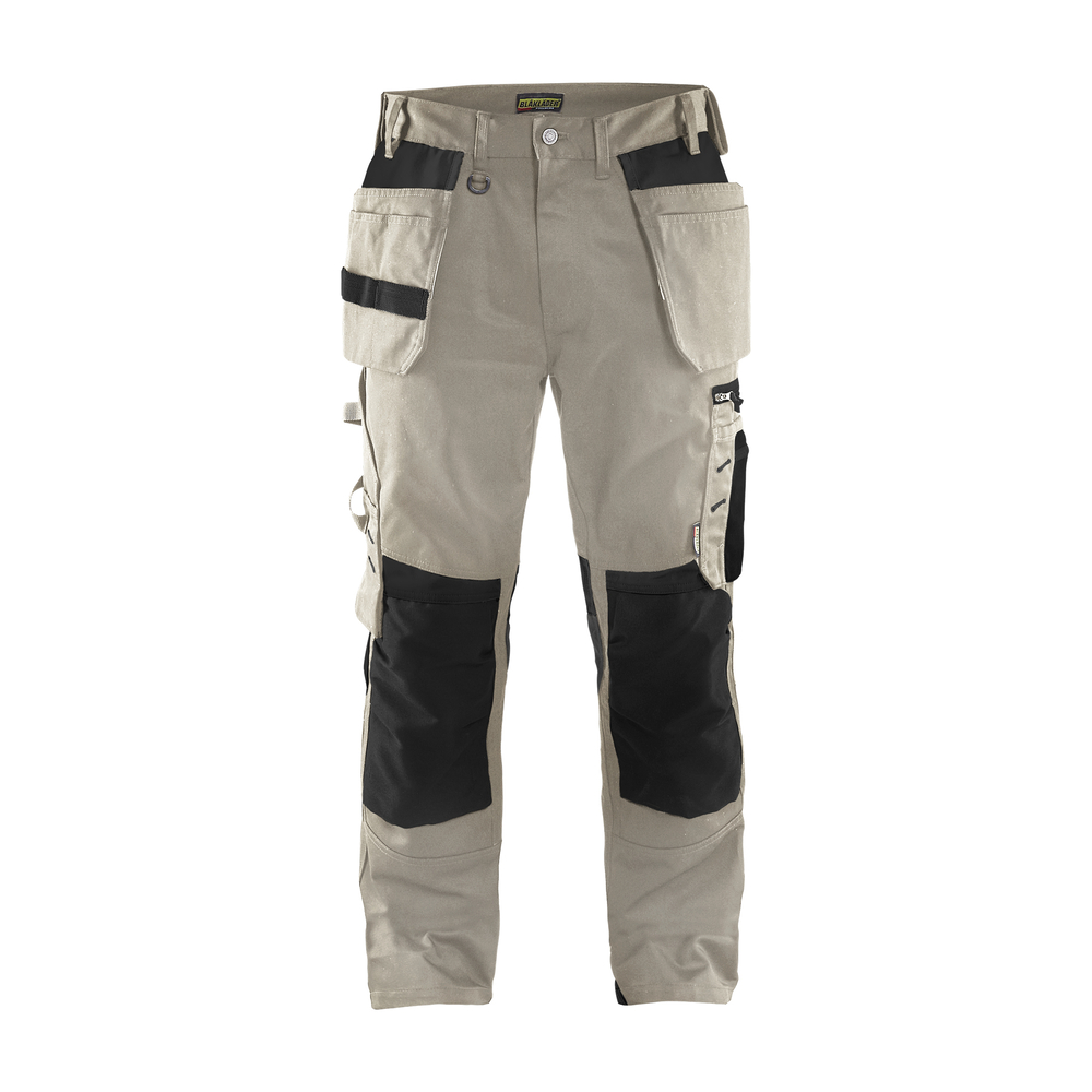 Pantalon artisan 1555 Beige/Noir Blaklader - 155518602799C