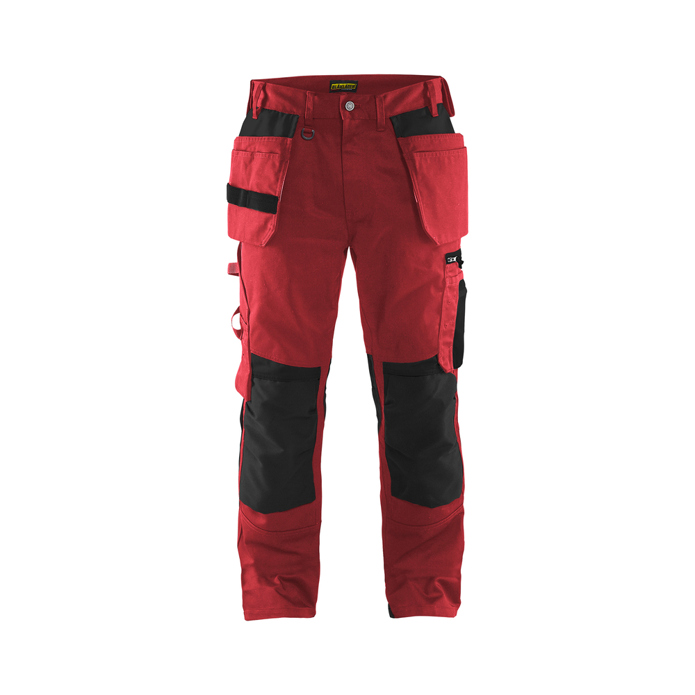 Pantalon artisan 1555 Rouge/Noir Blaklader - 155518605699C