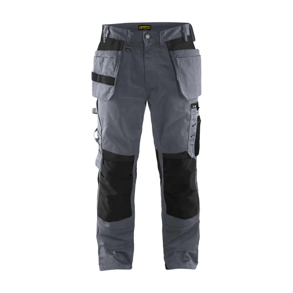 Pantalon artisan 1555 Gris clair/Noir Blaklader - 155518609499C