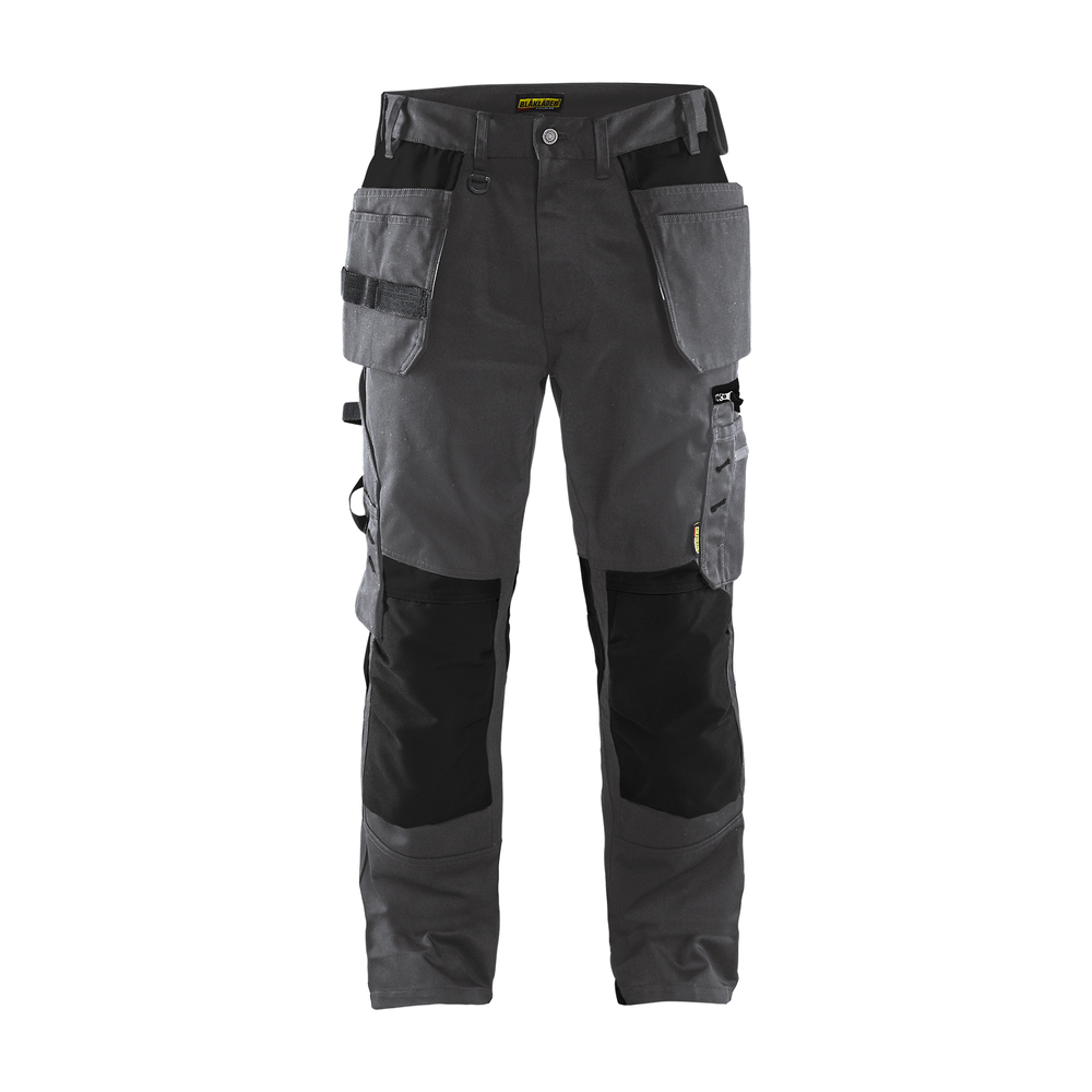 Pantalon artisan 1555 Gris Foncé/Noir Blaklader - 155518609899C