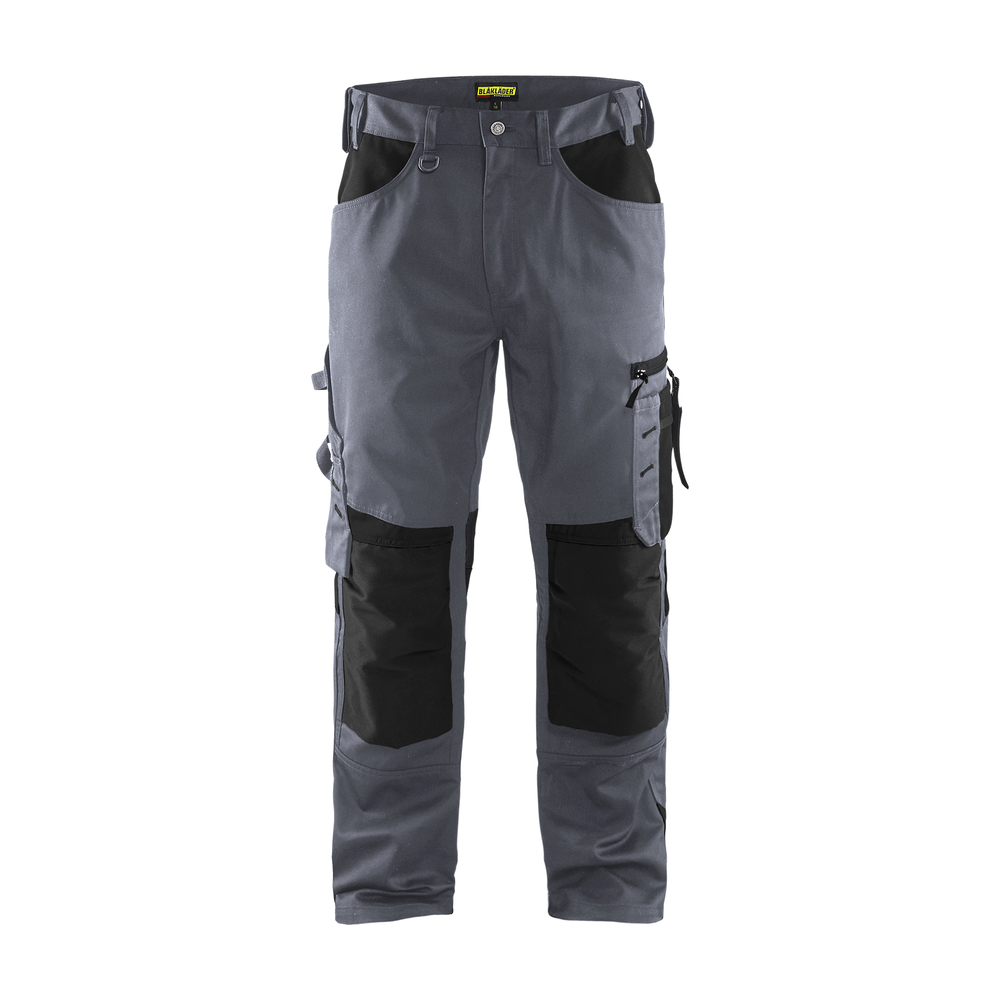 Pantalon artisan sans poches flottantes 1556 Gris clair/Noir Blaklader - 155618609499C