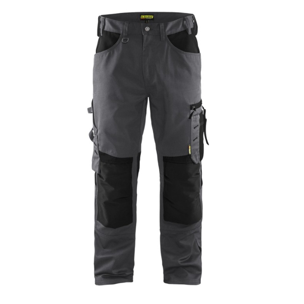 Pantalon artisan sans poches flottantes 1556 Gris moyen/Noir Blaklader - 155618609699C