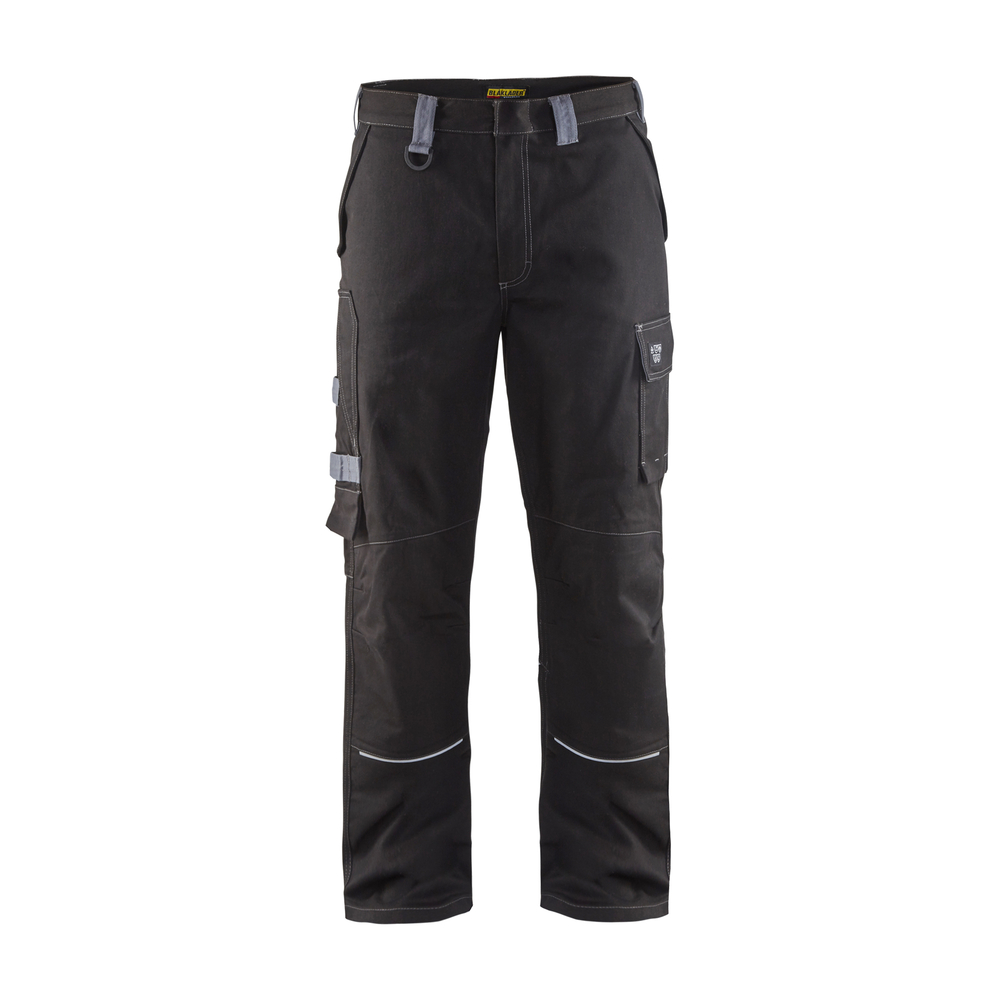 Pantalon retardant flamme 1561 Noir/Gris clair Blaklader - 156115169994C