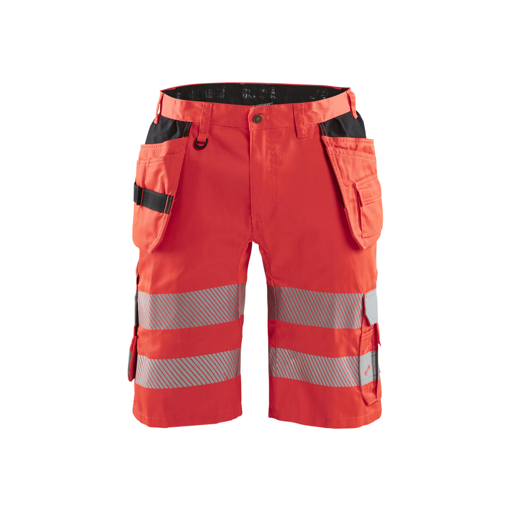 Short artisan haute-visibilité +stretch 1586 Rouge fluo Blaklader - 158618115500C
