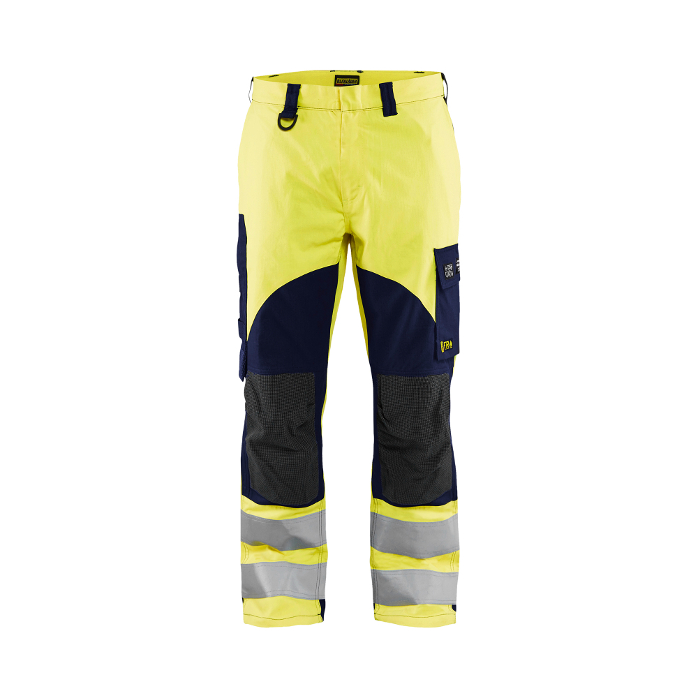 Pantalon multinormes inhérent 1588 Jaune fluo/Marine Blaklader - 158815123389C