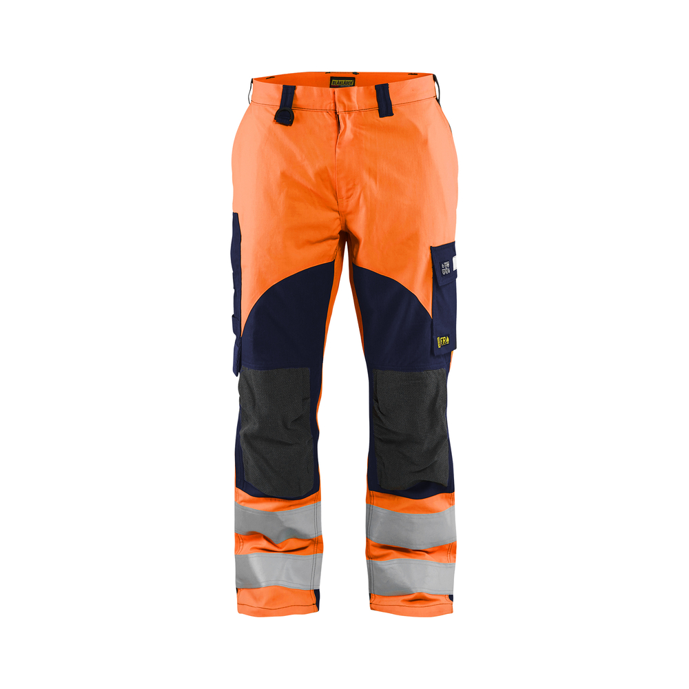 Pantalon multinormes inhérent 1588 Orange fluo/Marine Blaklader - 158815135389C