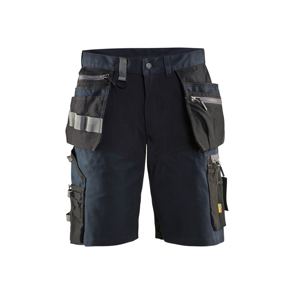 Short artisan stretch Blåkläder 1598 Marine foncé/Noir Blaklader - 159813438699C