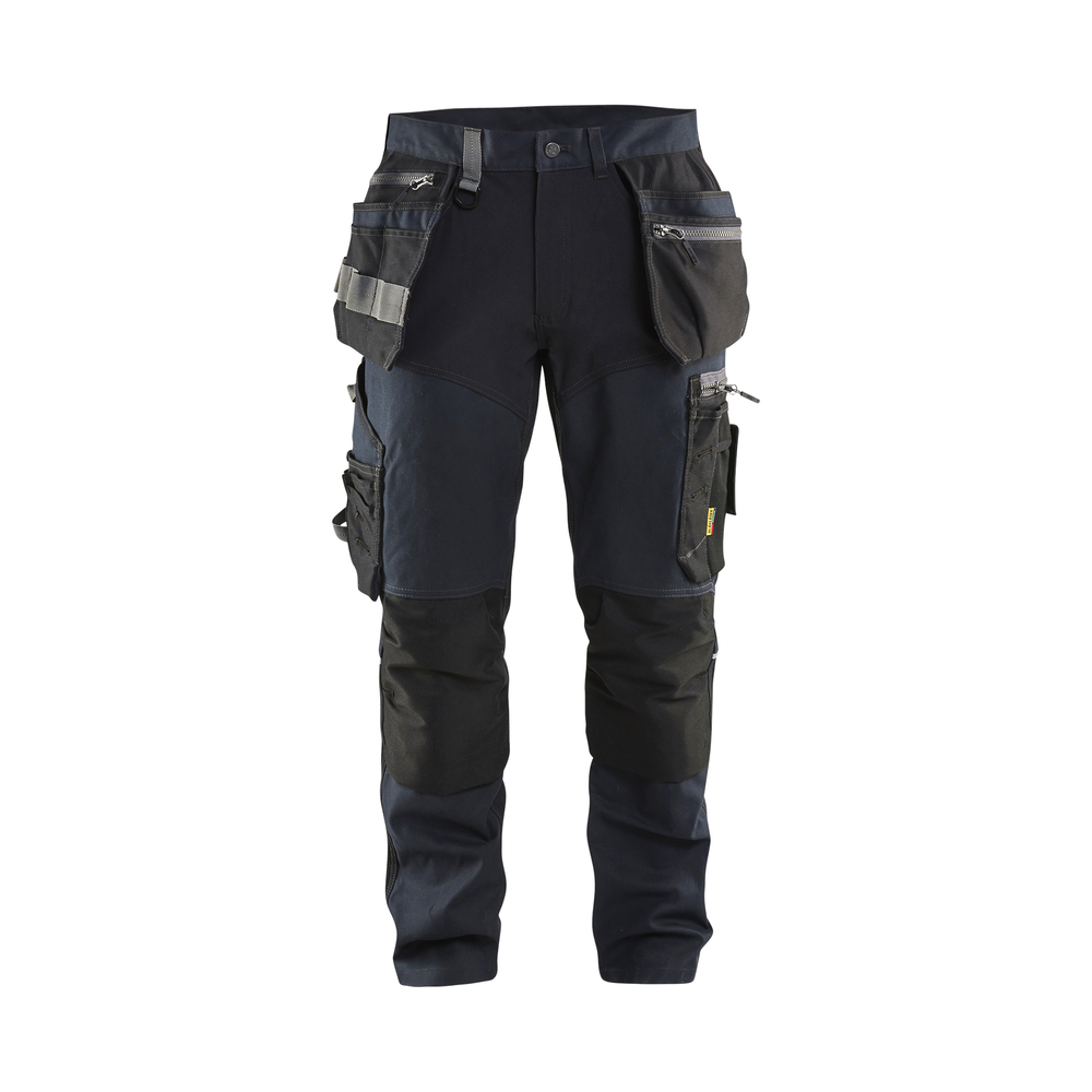 Pantalon artisan +stretch 1599 Marine foncé/Noir Blaklader - 159913438699C