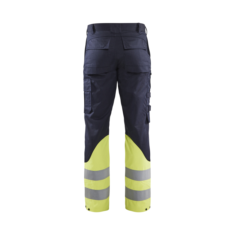 Pantalon inherent steel Blåkläder 1705 Marine/Jaune fluo Blaklader - 170515198933C
