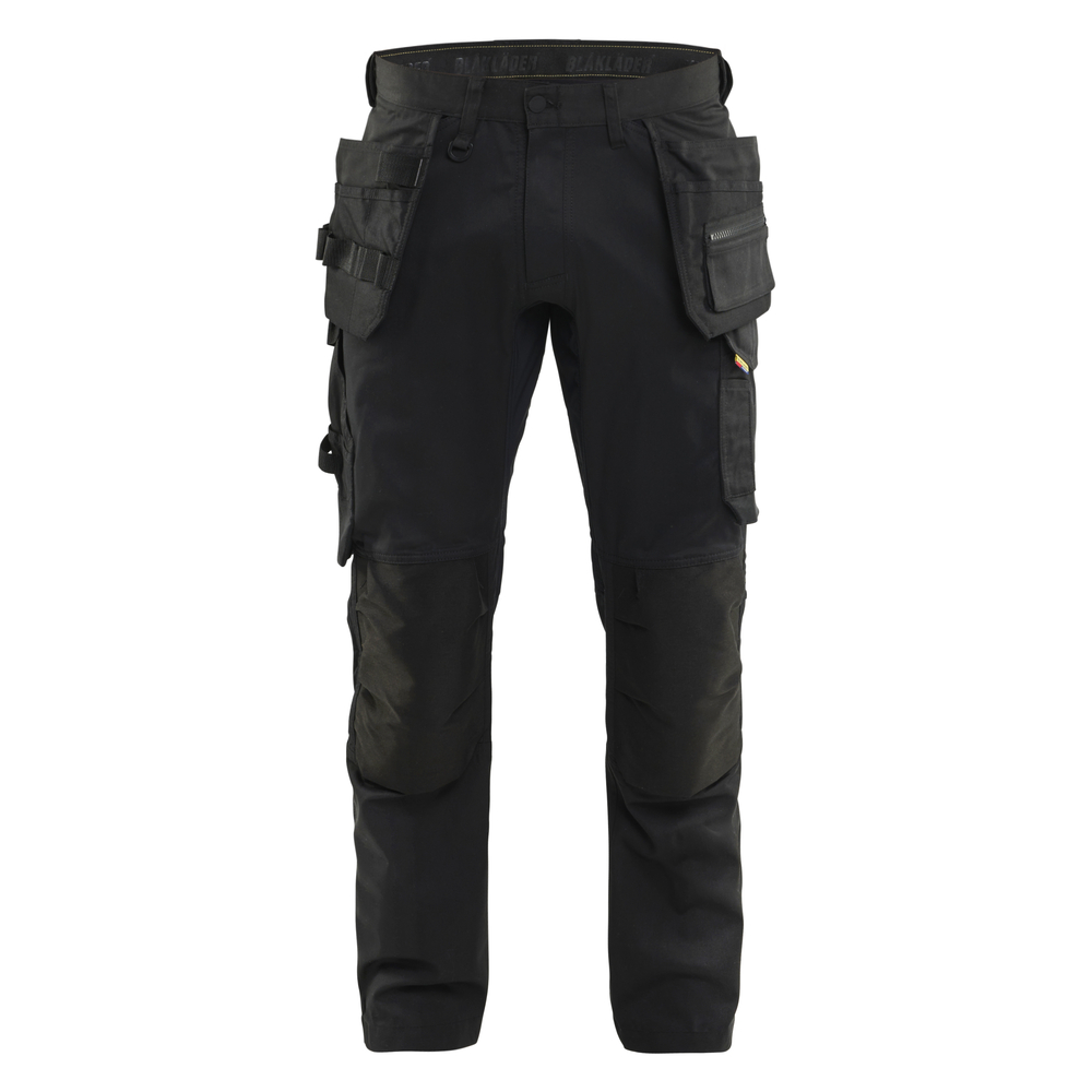 Pantalon de travail noir BLAKLADER 1750 stretch 2D - 175018329900C