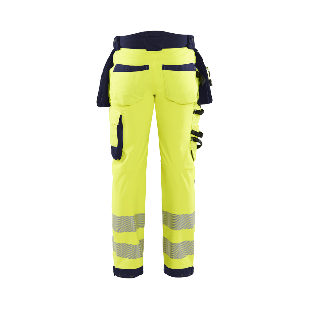 Pantalon Softshell Haute-Visibilité 1820 Jaune fluo/Marine Blaklader - 182025133389C