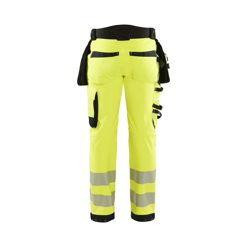Pantalon Softshell Haute-Visibilité 1820 Jaune fluo/Noir Blaklader - 182025133399C