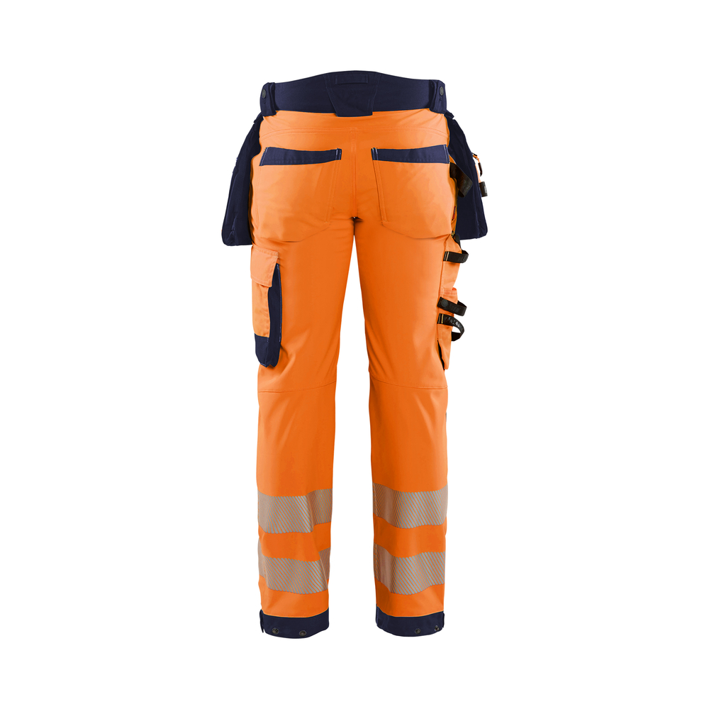 Pantalon Softshell Haute-Visibilité 1820 Orange fluo/Marine Blaklader - 182025135389C