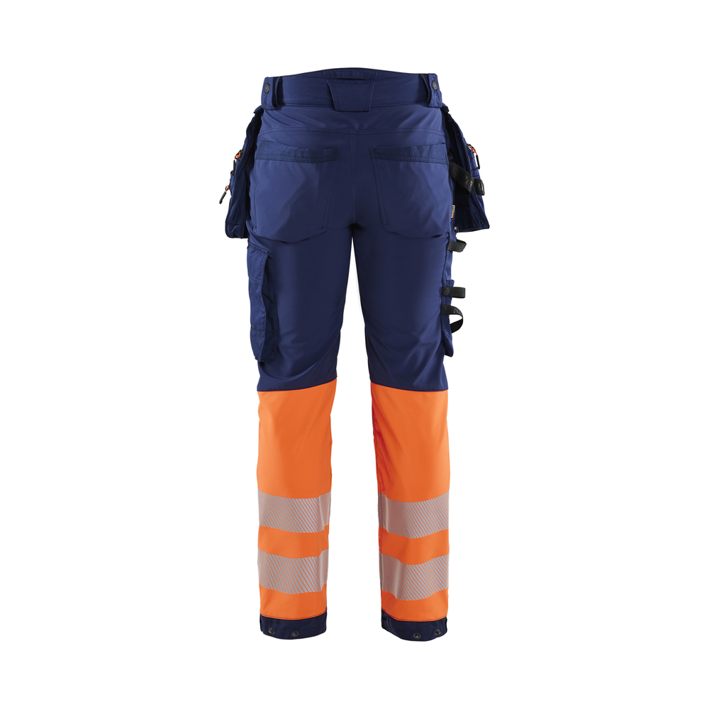 Pantalon Softshell Haute-visibilité 1821 Marine/Orange fluo Blaklader - 182125138953C