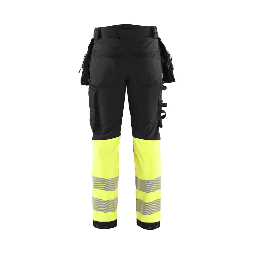 Pantalon Softshell Haute-visibilité 1821 Noir/Jaune fluo Blaklader - 182125139933C