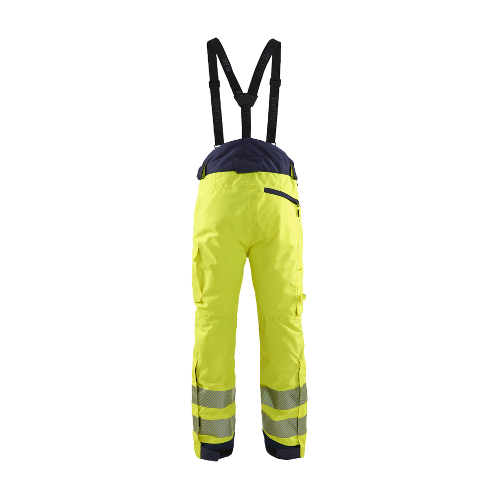 Pantalon hiver haute-visibilité 1875 Jaune fluo/Marine Blaklader - 187519773389