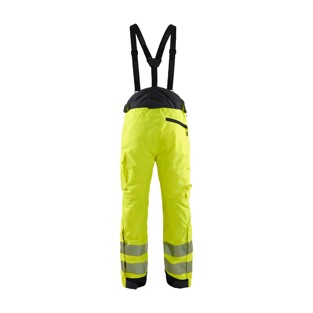 Pantalon hiver haute-visibilité 1875 Jaune fluo/Noir Blaklader - 187519773399