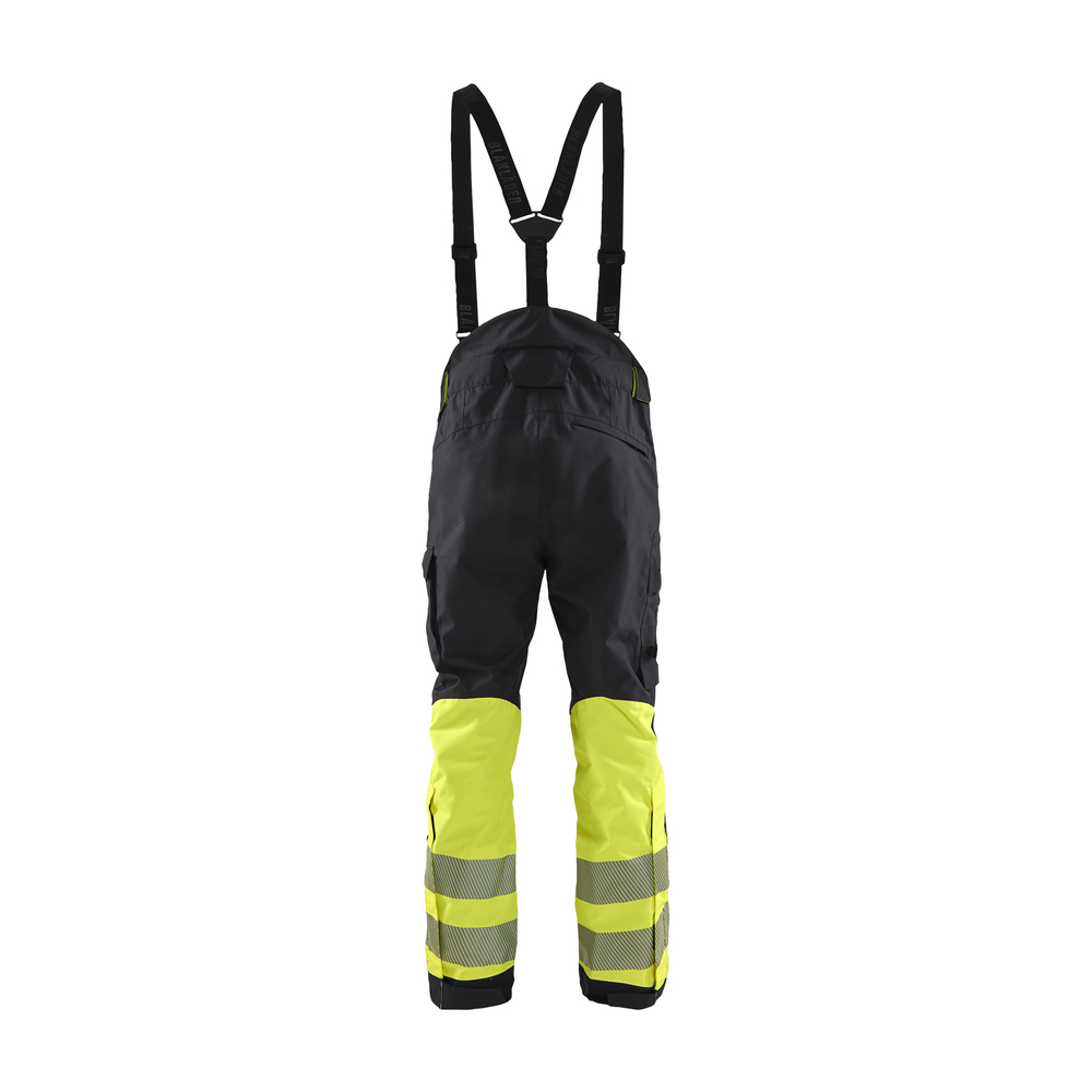 Cotte à bretelles haute-visibilité 1877 Noir/Jaune fluo Blaklader - 187719779933C