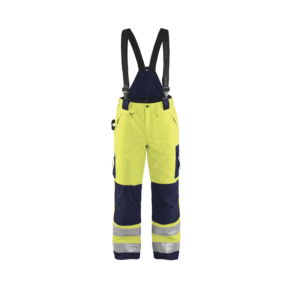Pantalon hiver haute-visibilité 1885 Jaune fluo/Marine Blaklader - 188519003389C
