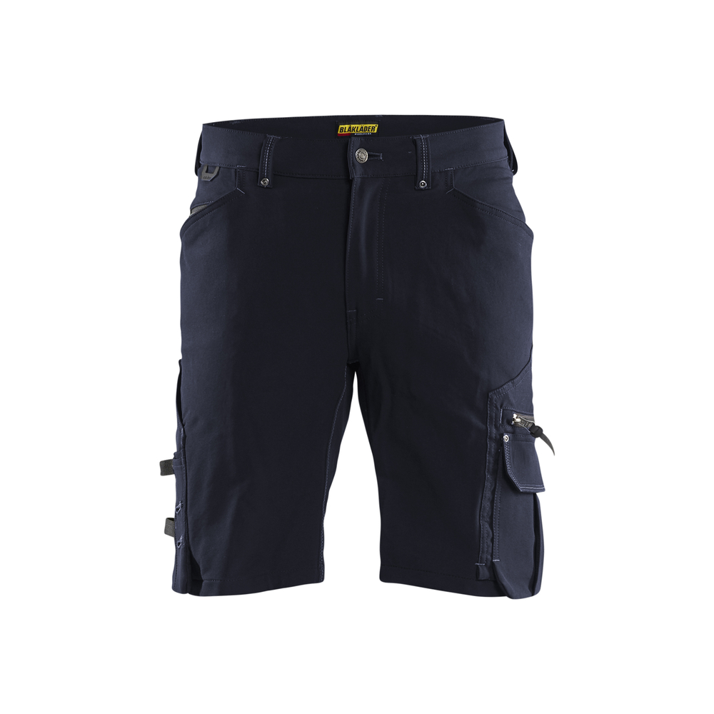 Short X1900 artisan stretch 4D sans poche flottante 1987 Marine foncé/Noir Blaklader - 198716448699C
