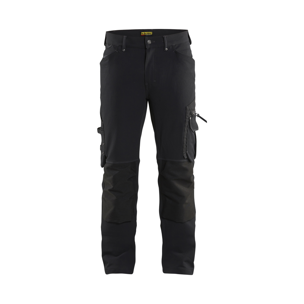 Pantalon X1900 artisan stretch 4D sans poches flottantes 1989 Noir Blaklader - 198916449900C