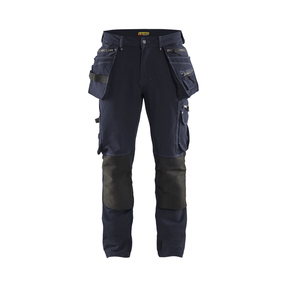 Pantalon X1900 artisan stretch 4D 1998 Marine foncé/Noir Blaklader - 199816448699C