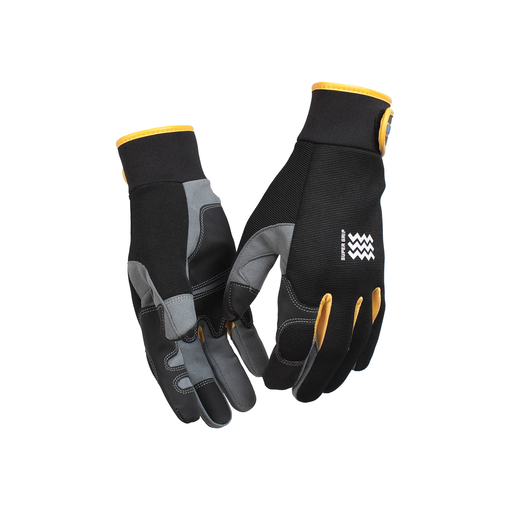 Gants de montage grip Blåkläder 2244 Noir/Gris clair Blaklader - 224439419994