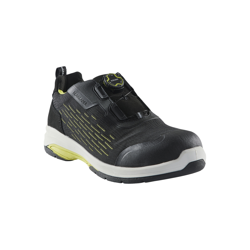 Chaussures de sécurité basses CRADLE 2442 Noir/Jaune fluo Blaklader - 244200009933