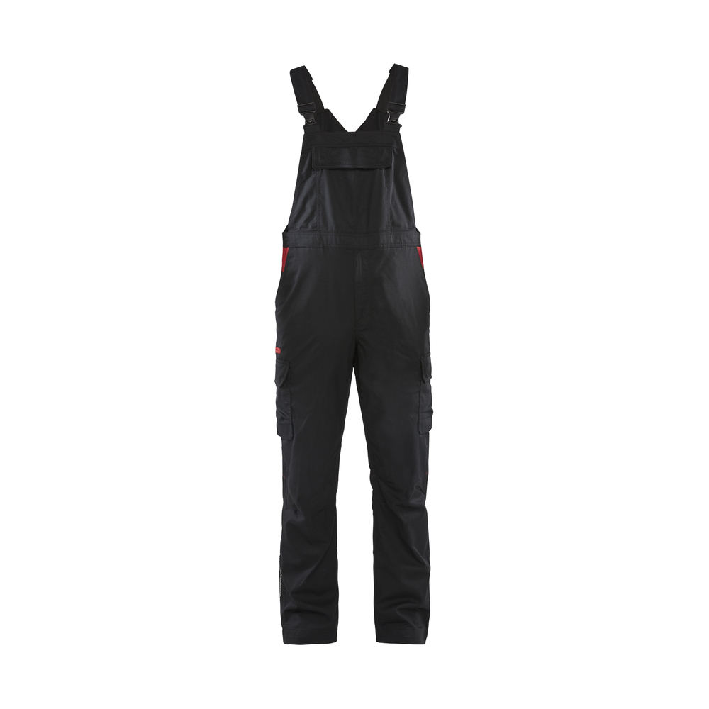 Salopette industrie stretch 2D Blåkläder 2644 Noir/Rouge Blaklader - 264418329956C