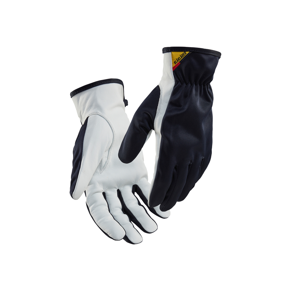 Gants de protection en cuir Blåkläder 2802 Marine foncé/Blanc Blaklader - 280214598610