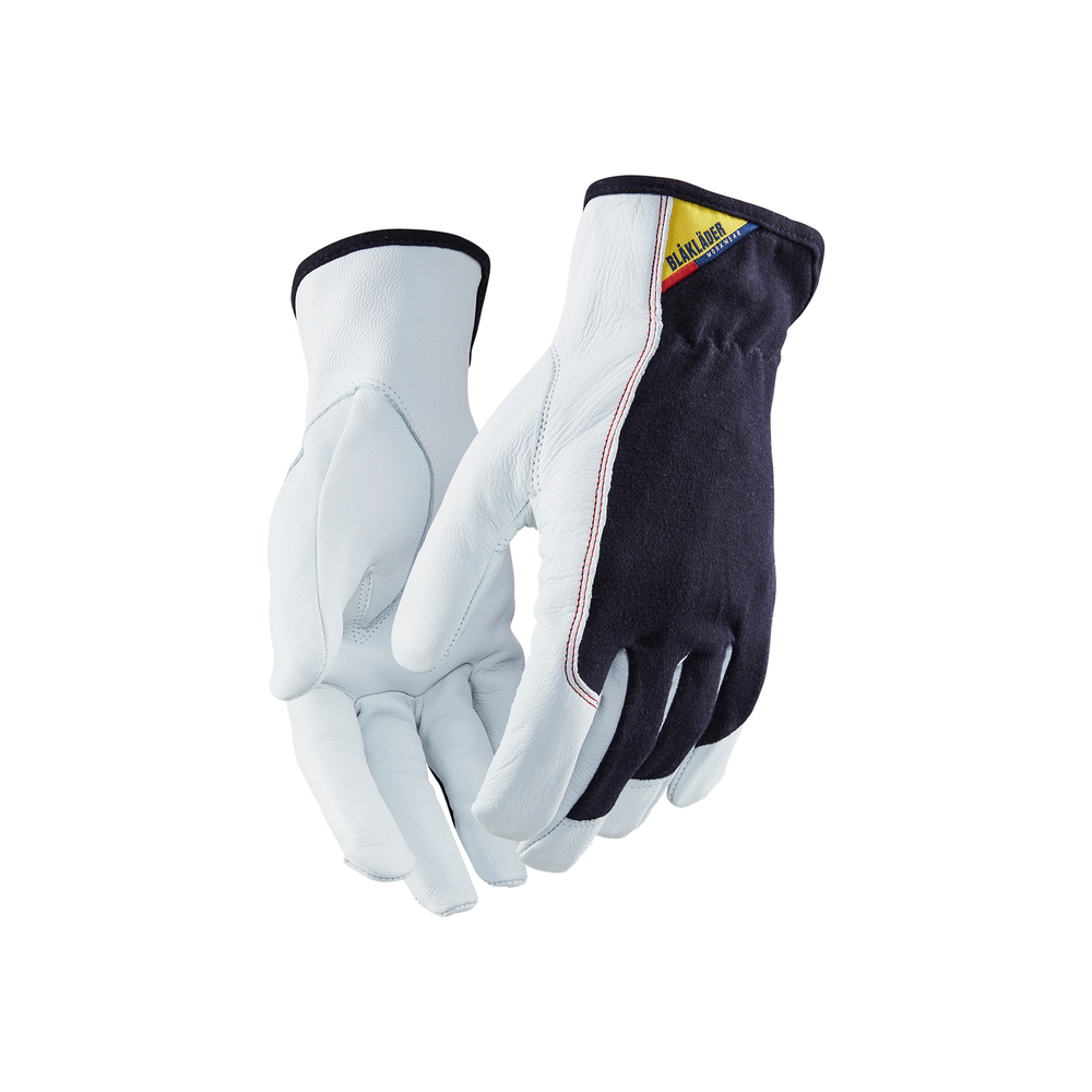 Gants de protection en cuir 2803 Marine foncé/Blanc Blaklader - 280314588610