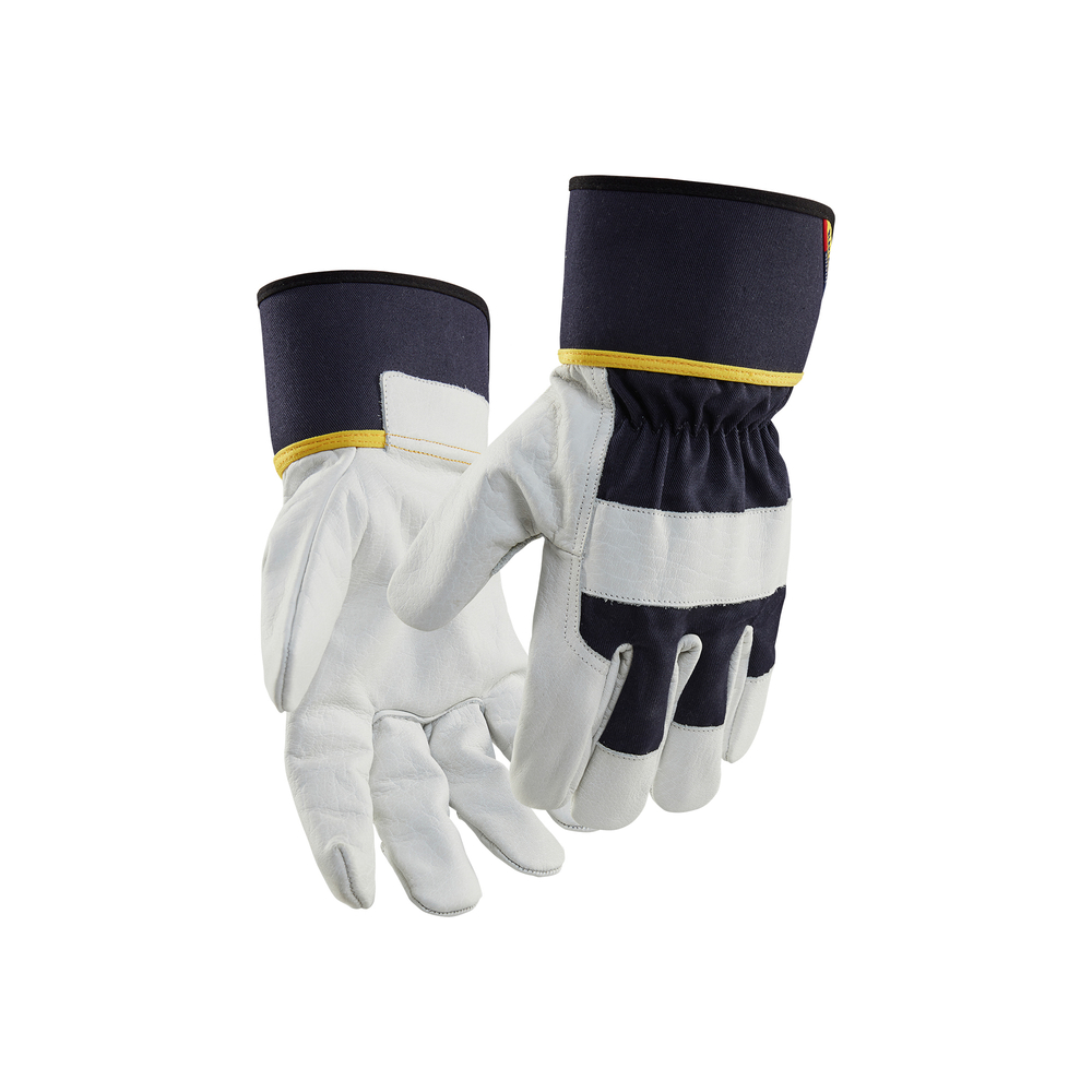 Gants de protection en cuir 2841 Marine foncé/Blanc Blaklader - 284114628610